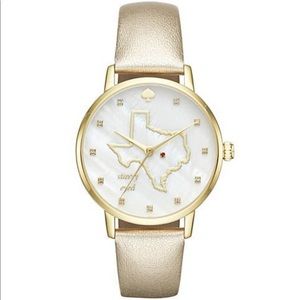 NWT Kate spade “Everything’s bigger in TX” watch